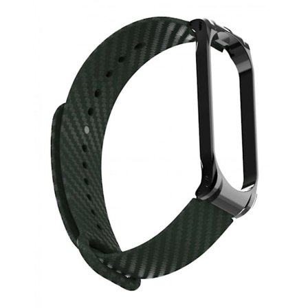 TPE Elastiskt Smart Armband Armbandsband för Xiaomi MI Band 4 Mörkblå (FMY)