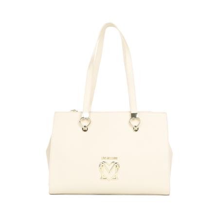 Love Moschino, Handbags Beige, Dames, Maat:ONE Size,Katoen