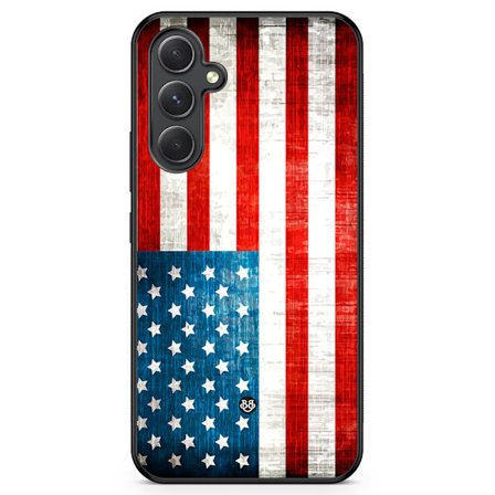 Bjornberry Skal Samsung Galaxy A54 5G -USA Flagga