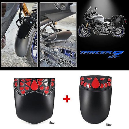 Motorsykkel Bakskjerm Hugger Forlengelse For Yamaha Tracer9 Tracer 9 Gt 2021 2022 - Tilbehør Foran Skjerm Forlengelse-God