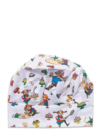 Pippi Bakes Toque White Patterned Martinex