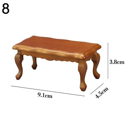 Träbord Bordsmöbler Leksaker 8 8