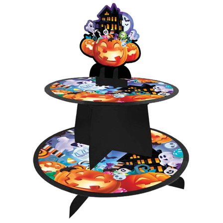 Våningsfat Pumpor - Halloween Dekoration - Kalaslagret.se