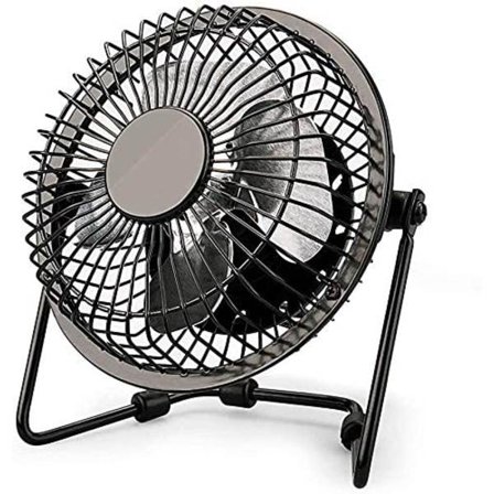 4-tommers minivifte for bærbar PC, 360 graders rotasjon, bord-USB, liten