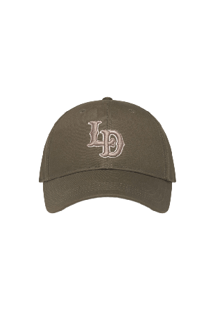 LES DEUX LD Logo Baseball Cap Kepsar Herr Grön ONESIZE