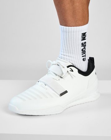 MM Sports Lifting Shoes, White - 40