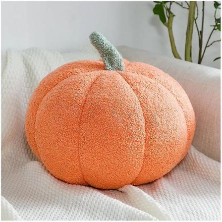 Höstkastkudde Höstdekorationer till hemmet Höst Halloween Thanksgiving Farmhouse Pumpkinkastkuddar Dekorativ kudde,orange,11,02tum, Medium-