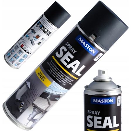 Professionel Sort Gummibelægning Spray Tætning