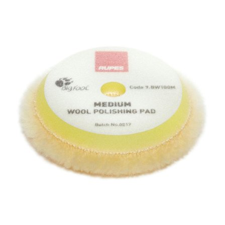 RUPES 9.BW100M Poleringsrondell medium, for oscillerende bevegelse 80 mm, Maskintilbehør & forbruk