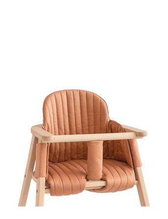 NOBODINOZ Growing Green High Chair Cushion - Coral - ONE SIZE