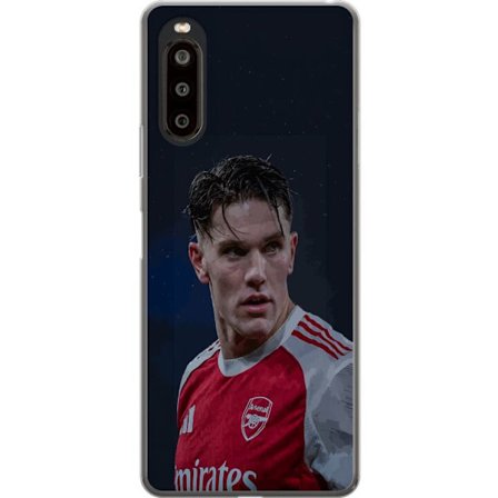 Kompatibelt Mobildeksel til Sony Xperia 10 II Pastellregnbue med hvite stjerner og myk fargeovergang i drømmende himmeldesign