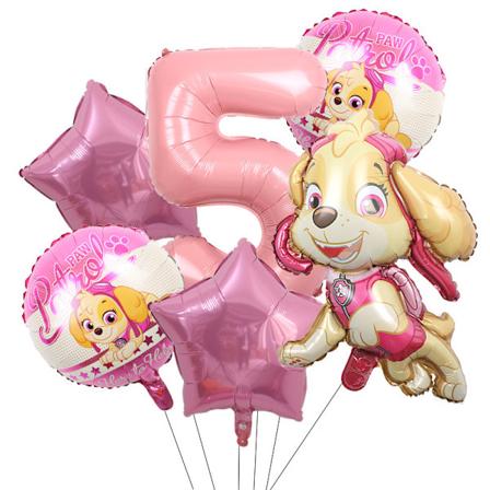 Fødselsdag Ballong Rosa Ballong Paw Patrol Ballong Jente Fødselsdag