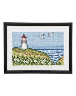 Stickpackung Bild Leuchtturm