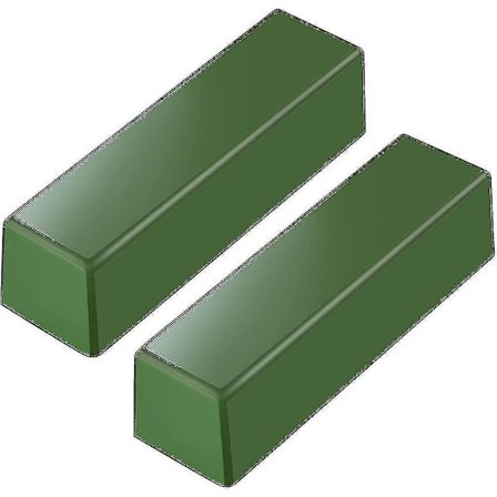 2 stycken totalt 9,8 oz läderrem polermedel rostfritt stål buffing