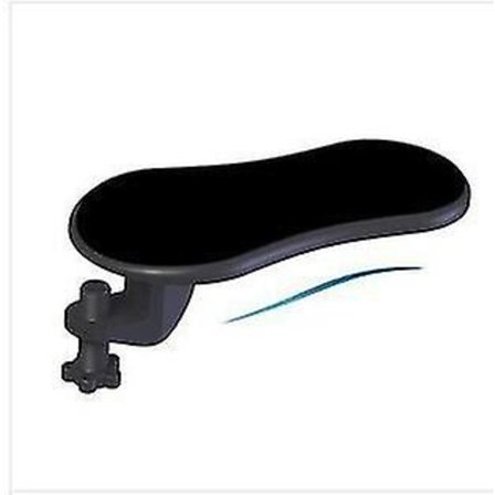 Datamaskin Armstøtte Støtte For Skrivebord Og Stol, Robust Mus Armstøtte, Datamaskin Skrivebord Forlenger (1stk, Svart)