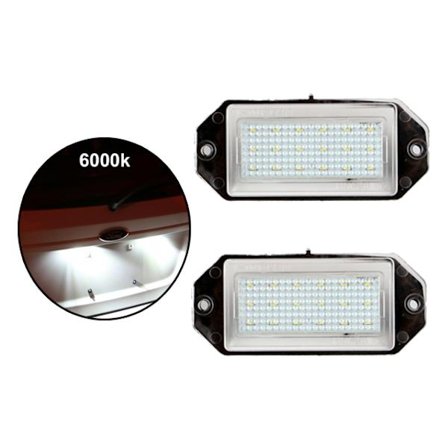 Volvo 944 964 S90 Led skyltbelysning 2-pack nummerplåt