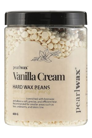 Pearlwax Creamy Vanilla Face & Small Areas 600 g, Skincare, Hårfjerning, Voks & Strips