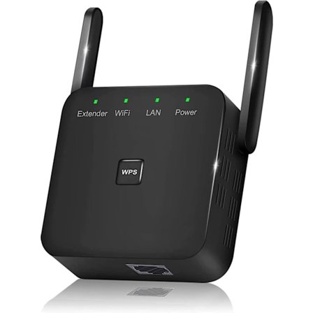 2025 Senaste Modell 2024 Snabbaste WiFi-förlängare, WiFi-repeater, WiFi-booster, täcker upp till 916 kvm och 60 enheter, Internet Booster - med