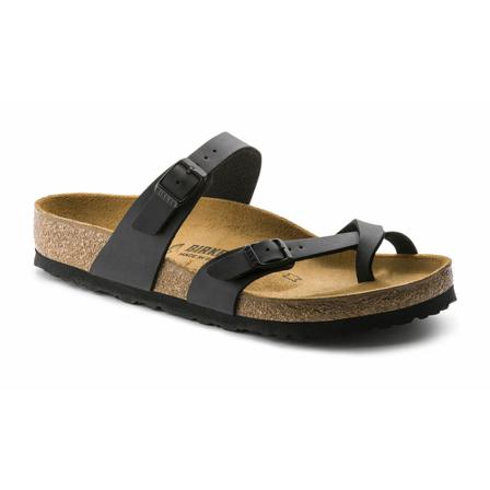 Birkenstock, Flat Sandals Czarny, Kobieta, Rozmiar: 38 EU