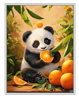 Diamond Painting Sød Panda - Art City