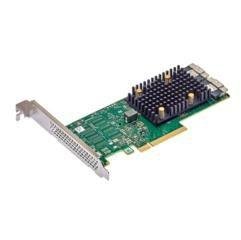 BROADCOM 9500 series 16i Tri-Mode - vertsbussadapter - SATA 6Gb/s / SAS 12Gb/s / PCIe 4.0 (NVMe) - PCIe 4.0 x8