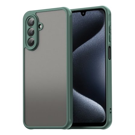 SKALO Samsung A17 Color Bumper Frosted Cover - Grøn