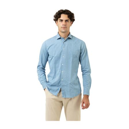 Xacus - Skjortor - Blå - Herr - Storlek: 3xl, Herr, Storlek: 3XL