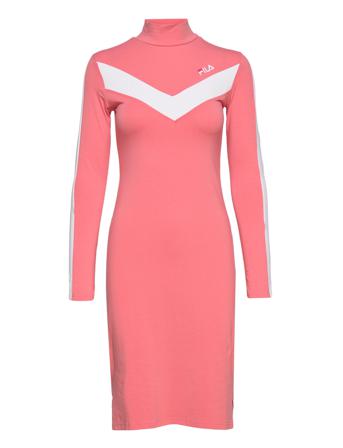 Biaca Long Sleeved Dress Pink FILA