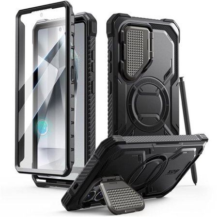 Supcase IBLSN Armorbox Mag kotelo Samsung Galaxy S25 Ultra - musta