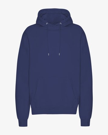 Classic Organic Hood - Marine Blue - Male - 2XL