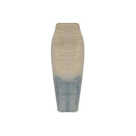 Rick Owens Raw-trimmed Nederdel inbo, Dame