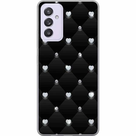 Samsung Galaxy A82 5g Genomskinligt Skal Diamant Hjärta