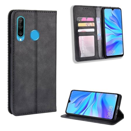 Bofink Vintage Honor 20 Lite kotelot - Musta