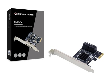 CONCEPTRONIC CSATA600EXI - Diskkontroller - SATA 6Gb/s - PCIe x1