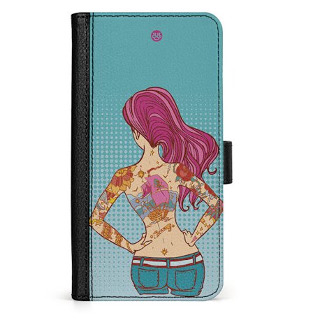 Bjornberry Sony Xperia 5 V Fodral - Tatuerad Tjej