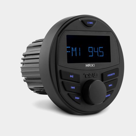 Stereo marino DS18, 12 V, 160 W, nero