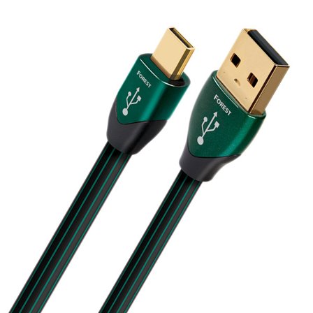 AudioQuest Forest USB-A to USB-Micro USB kabel - Grønn