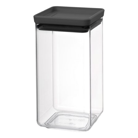 Brabantia TASTY+ Säilytysrasia Dark Grey 1,6L