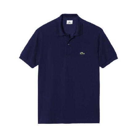 Lacoste Pikétröja, Classic Fit T-shirts Herr Blå 5