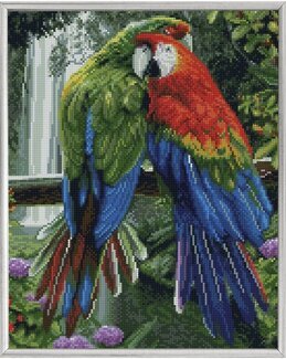 Diamond Painting Papegøje - Art City