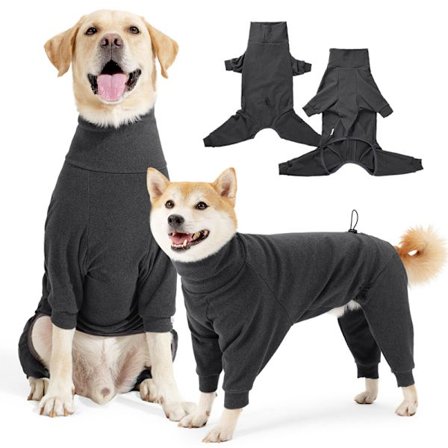1 st XL-storlek Hund Fleecejacka Hund Vintertröja Pyjamas Bodysuit Helkroppsjacka med Ben Varma Hundkläder Vindtät Bodysuit