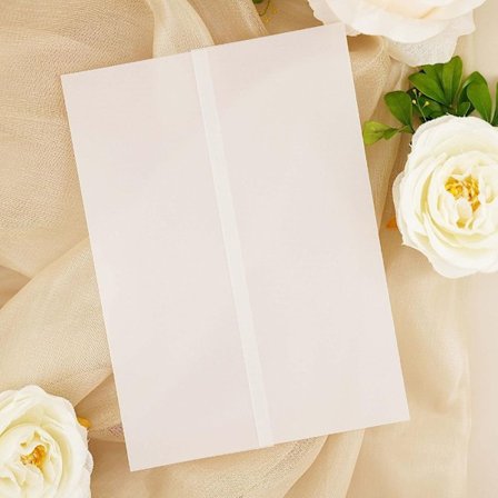 Vellum Paper Invitation Paper Akryl Invitationer