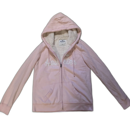 Ljusrosa hoodie från Hollister