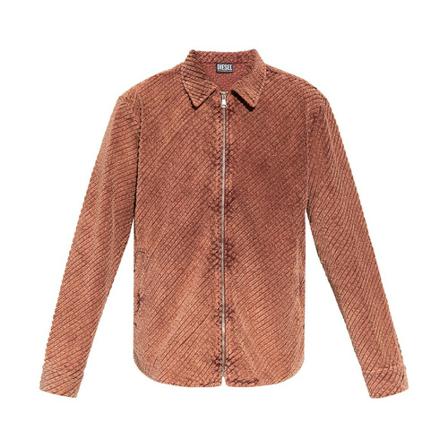 Diesel, S-Darasy corduroy jacket Roze, Heren, Maat:M