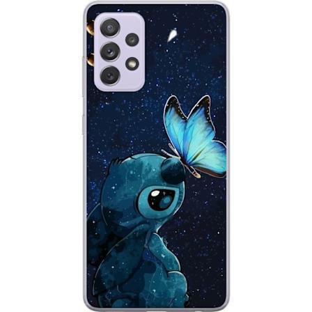 Samsung Galaxy A52s 5G Gennemsigtig cover Stitch sommerfugl