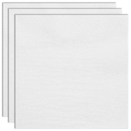 Engangsservietter Hvit 33 cm 20-pakning