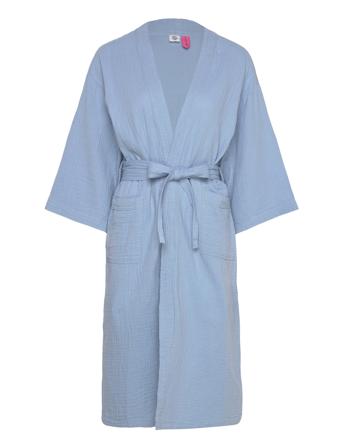 Solid Gauze Luelle Kimono Blue Becksöndergaard