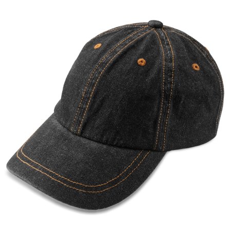 Lacuna | Dark Wash Denim Baseball Cap for Men - Men’s Caps
