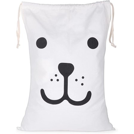 Likaisen tai puhtaan pyykin säilytyspussi, taittuva, erittäin tilava ja hengittävä