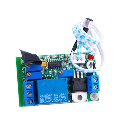 Lättinstallerade Reläer Kontroll Växelmodul För DIY Projekt Ljudkontroll